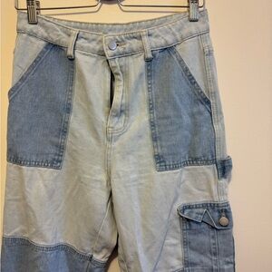 SHEIN Light Blue Denim Jeans